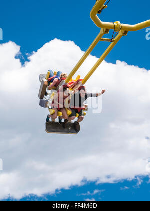 Canyon gigante Swing, Glenwood Caverns Parco Avventura Glenwood Springs, Colorado. Foto Stock