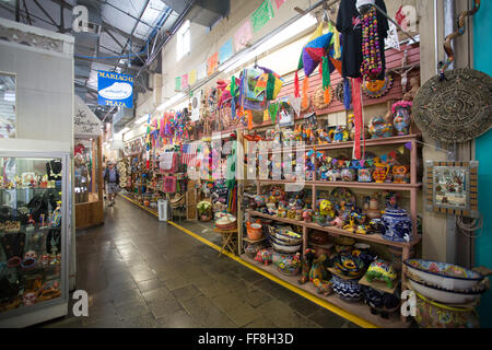 La piazza del mercato di san antonio texas Foto Stock