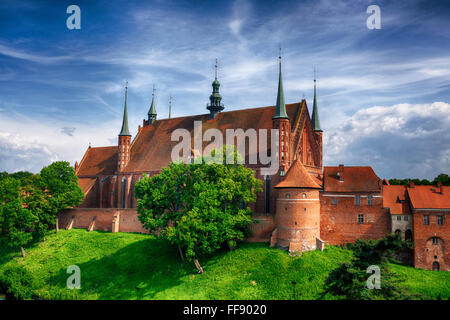 Nella Cattedrale di Frombork, un luogo dove ha lavorato Copernico Foto Stock