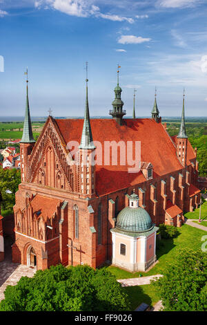 Nella Cattedrale di Frombork, un luogo dove ha lavorato Copernico Foto Stock