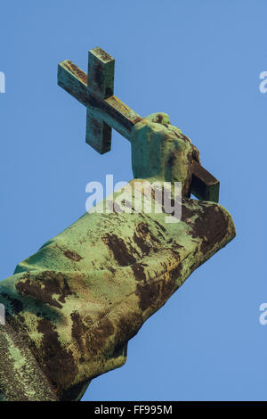 Statua di San Gellert Budapest, Ungheria Foto Stock