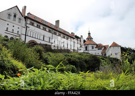 Isola di Caldey Monastero Foto Stock