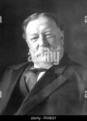 WILLIAM Howard Taft (1857-1930) 27 come presidente degli Stati Uniti nel 1909 Foto Stock