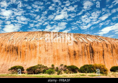 Pildappa Rock è un unico inselberg Rosa si trova a 15 chilometri a nord-est di Minnipa. Essa è stata formata la metropolitana Foto Stock