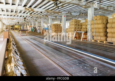 La corda a piedi, Chatham Historic Dockyard, Kent, England, Regno Unito Foto Stock