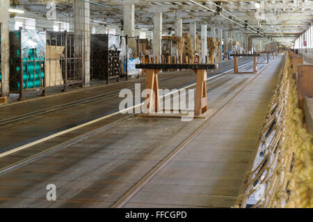 La corda a piedi, Chatham Historic Dockyard, Kent, England, Regno Unito Foto Stock