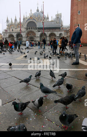 Markusdom, Venedig, ITALIEN. Foto Stock