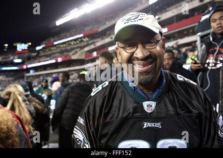 HS Football Stato e pop Warner Nat' champions frequentare il NFC East Div dic. 26, 2015 Redskins vs. Eagles gioco in Philadelphia Foto Stock