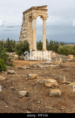 Antica città greca Kourion, vicino a Limassol, Cipro Foto Stock