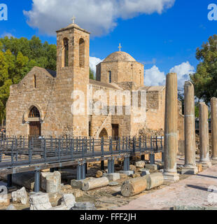 Panagia Chrysopolitissa chiesa, Paphos, Cipro Foto Stock