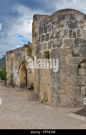 Bellapais Abbey, la parte settentrionale di Cipro Foto Stock