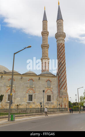 Uc Serefeli moschea, Edirne, Edirne Provincia, Turchia Foto Stock