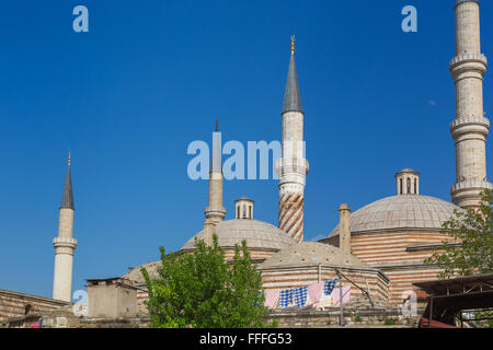 Uc Serefeli moschea, Edirne, Edirne Provincia, Turchia Foto Stock