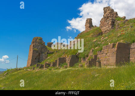 Rovine di Pergamo, Bergama, provincia di Izmir, Turchia Foto Stock