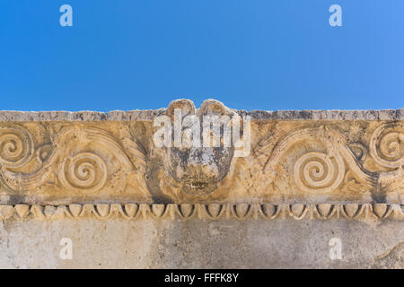 Rovine di antiche Letoon, Provincia di Antalya, Turchia Foto Stock