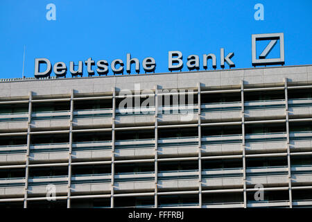 Markennamen: 'Deutsche Banca ", Berlino. Foto Stock