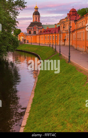 Alexander Nevsky Lavra, San Pietroburgo, Russia Foto Stock