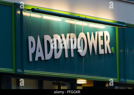 Paddy Power segno logo. Foto Stock