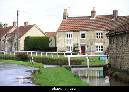 Hovingham, North Yorkshire, Regno Unito. Foto Stock