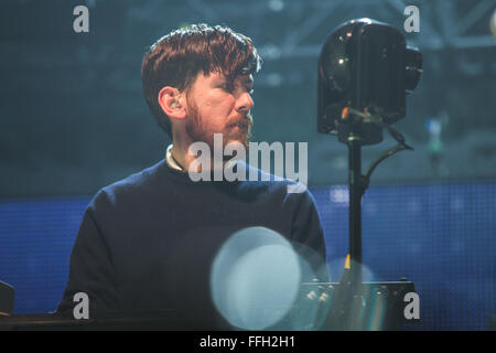 Arena di Manchester, Manchester, Regno Unito. Xiii Febbraio, 2016. Puledri eseguire al Manchester Arena sul loro 2016 UK Tour Credito: Myles Wright/ZUMA filo/Alamy Live News Foto Stock