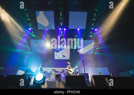 Arena di Manchester, Manchester, Regno Unito. Xiii Febbraio, 2016. Puledri eseguire al Manchester Arena sul loro 2016 UK Tour Credito: Myles Wright/ZUMA filo/Alamy Live News Foto Stock