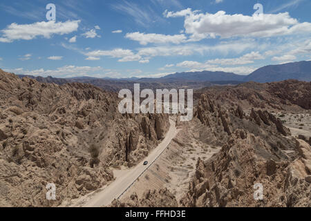 Quebrada de las Flechas nel nord-ovest Argentina Foto Stock