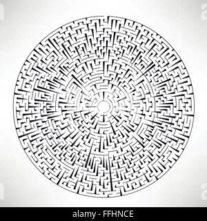 Il labirinto. Kids labirinto Illustrazione Vettoriale