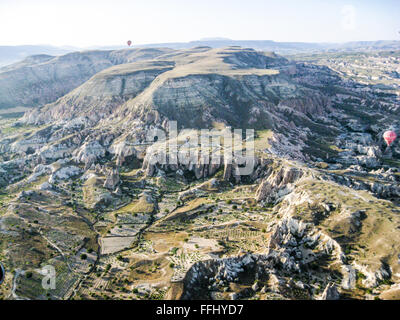 Mongolfiere in Cappadocia, Turchia Foto Stock