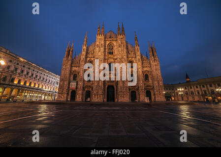 Milano, Italia: Piazza del Duomo, Piazza del Duomo Foto Stock