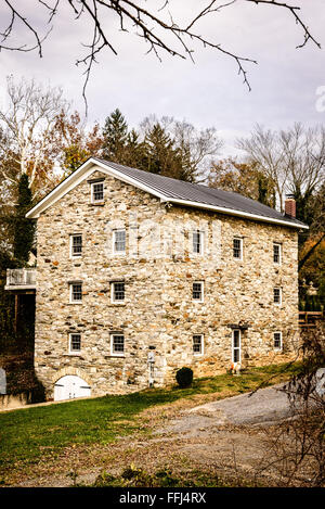 Il granaio di pietra, Rose Hill Farm 34072 John Mosby autostrada, Upperville, Virginia Foto Stock