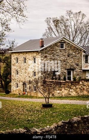 Il granaio di pietra, Rose Hill Farm 34072 John Mosby autostrada, Upperville, Virginia Foto Stock