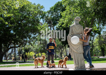 Immagini del cane in Buenos Aires 2015 (Philipp Hympendahl) Foto Stock