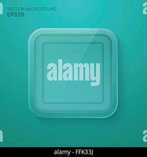 Quadro di vetro. Illustrazione Vettoriale. Eps10 Illustrazione Vettoriale