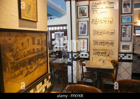 Garota de Ipanema ristorante. Ipanema. Rio de Janeiro. Il Brasile Foto Stock