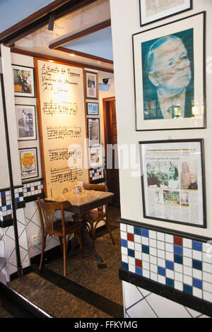 Garota de Ipanema ristorante. Ipanema. Rio de Janeiro. Il Brasile Foto Stock