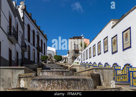 Firgas, Gran Canaria Foto Stock