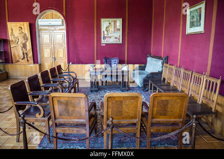 Il Cremlino del gabinetto di Stalin in Joseph Stalin museo nella città Gori, Georgia Foto Stock