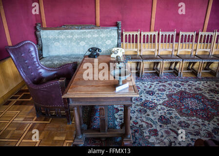 Il Cremlino del gabinetto di Stalin in Joseph Stalin museo nella città Gori, Georgia Foto Stock