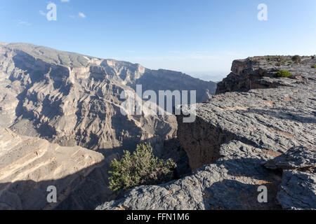Il Grand Canyon in Oman Foto Stock