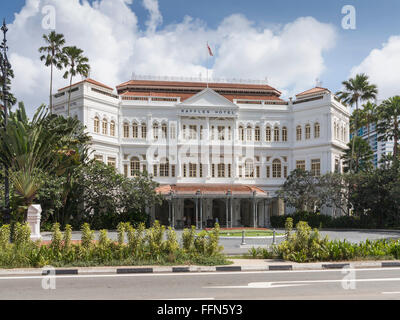 Il Raffles Hotel, Singapore, Sud-est asiatico in estate Foto Stock