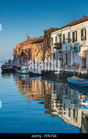 Murano, Venezia, Italia e Europa in prima serata la luce Foto Stock