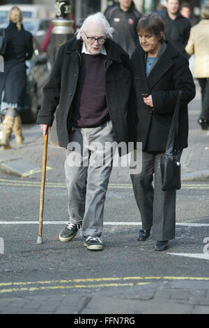 Michael Foot Pranzo presso Gay Hussar Soho (immagine di credito©Jack Ludlam) Foto Stock