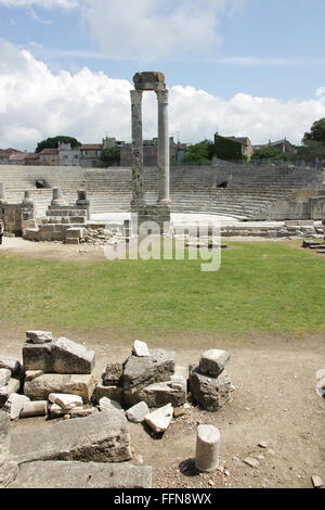 Geografia / viaggi, Francia, Arles, teatro antico, Additional-Rights-Clearance-Info-Not-Available Foto Stock