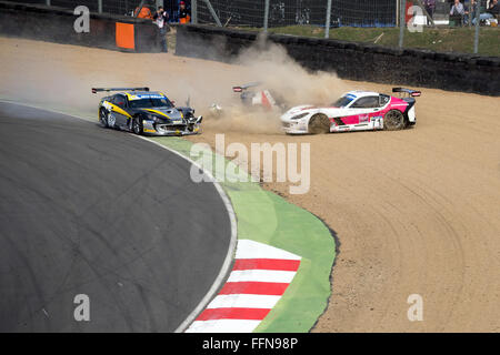 Michelin Ginetta GT4 Supercup gara Marzo 2014 Foto Stock