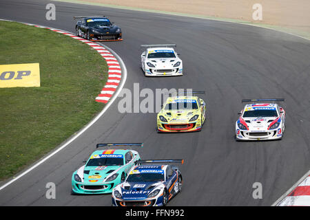 Michelin Ginetta GT4 Supercup gara Marzo 2014 Foto Stock