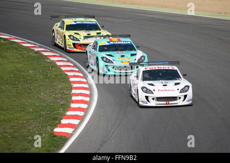 Michelin Ginetta GT4 Supercup gara Marzo 2014 Foto Stock