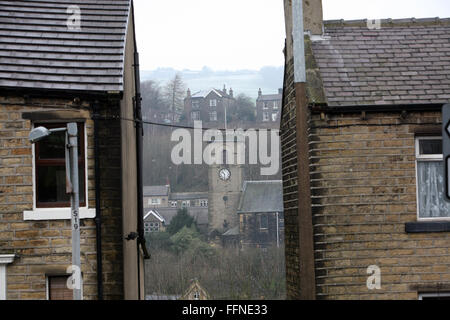 Slaithwaite West Yorkshire, Regno Unito. Foto Stock