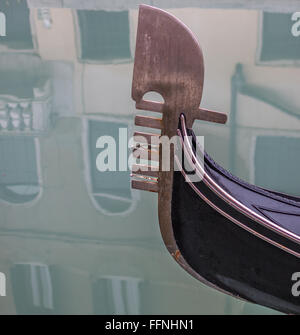La gondola di Venezia Arco Foto Stock