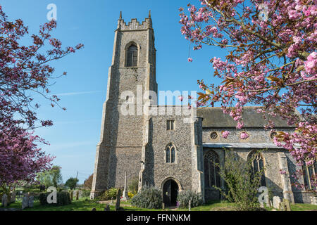 Chiesa della Santa Trinità a Ingham, Norfolk Foto Stock