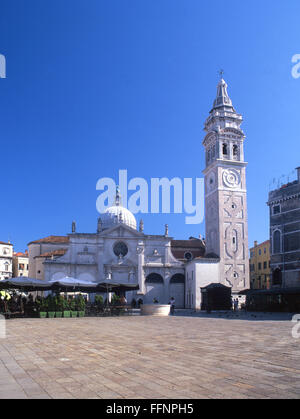 Chiesa di Santa Maria Formosa e Campo piazza dallo stesso nome Sestier di Castello Venezia Veneto Italia Foto Stock